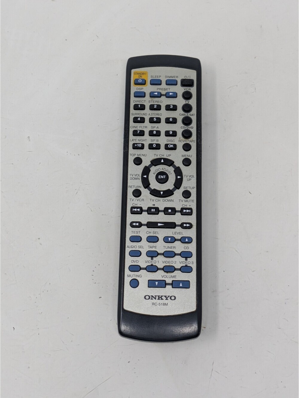 RC-518M Remote Control For Onkyo AV Receiver TXNR901 TXSR201 TXNR3007